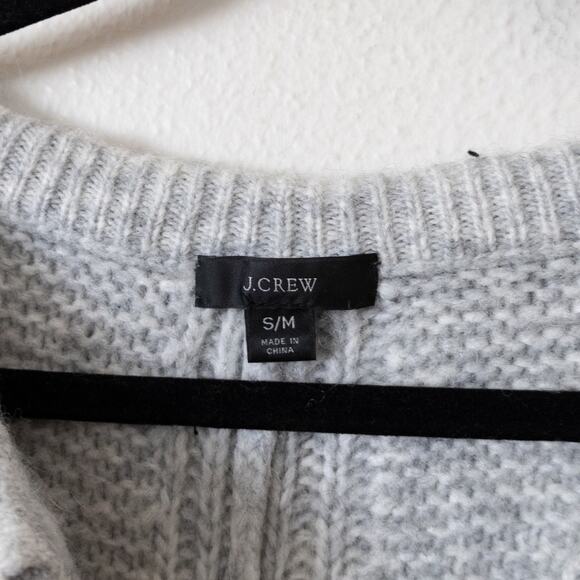 J Crew Relaxed Tie Neck Sweater Dress - Picture 3 of 6